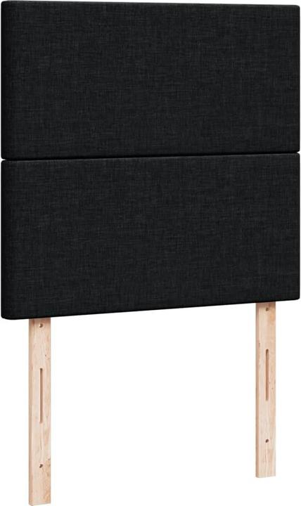 Produktbild vidaXL Bo x springbett mit Matratze 90 x 190 cm Stoff (90 x 190 cm)