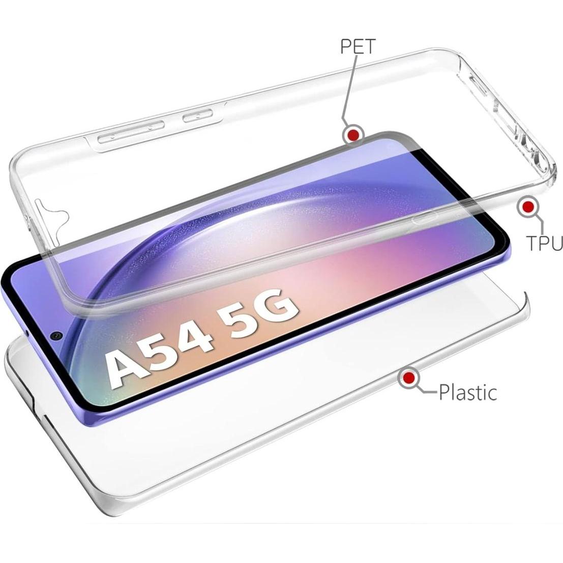 Thumbnail - Screenguard 360° Screen & Body Protector Samsung Galaxy A54 5G Hülle mit Folie (Samsung Galaxy A54 5G), Smartphone Hülle...