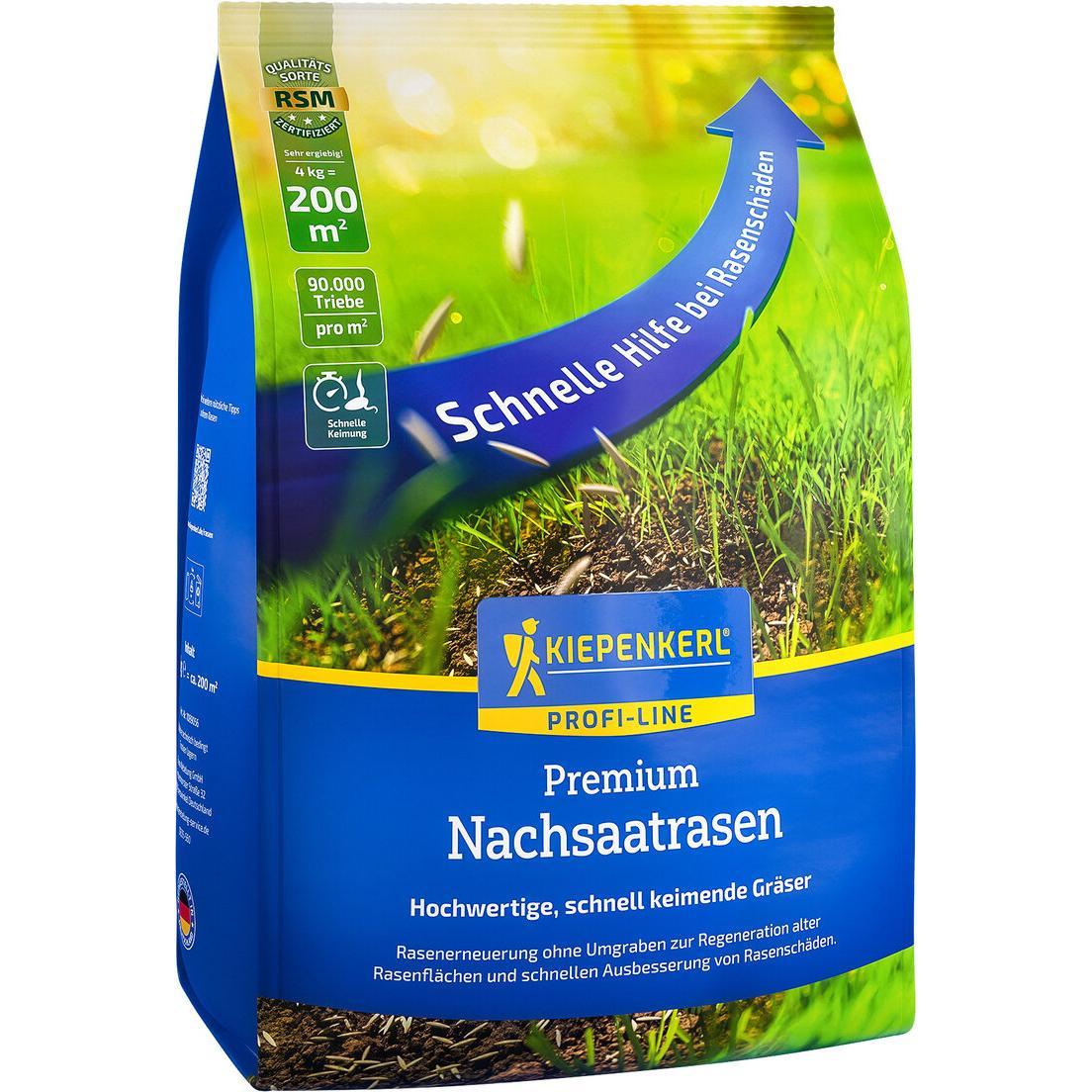 Kiepenkerl, Semi, Profi-Line Premium Nachsaatrasen, 4 kg