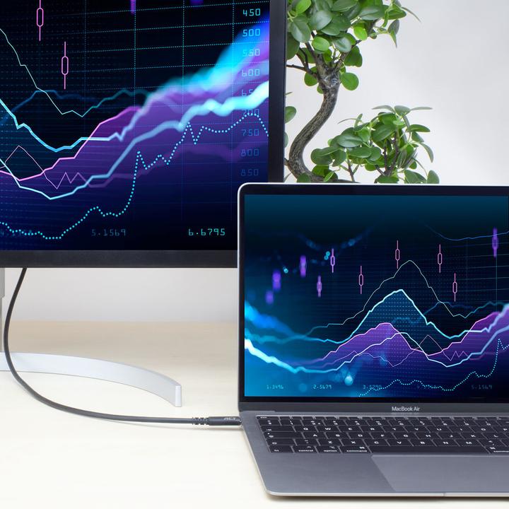 Productafbeelding USB 3.2 Gen1 verbindingskabel C mannelijk - C mannelijk 2 meter (2 m, USB 3.2 Gen 1, 20 W)