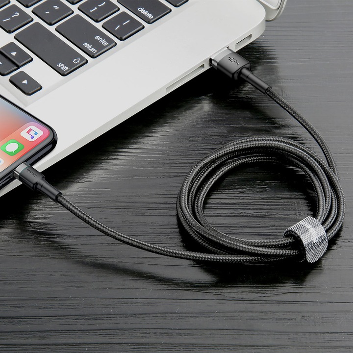 Actual product image Baseus Cafule Series for Apple (0.50 m, USB 2.0)