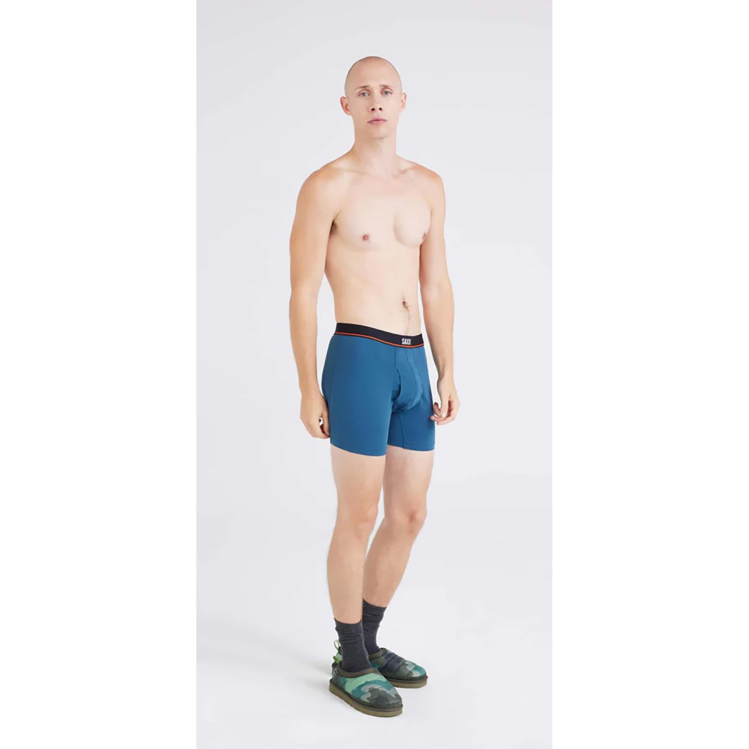 Thumbnail - SAXX Underwear, Herren, Unterhosen, Non-Stop Stretch Cotton, Blau, (M, Einzelpack)
