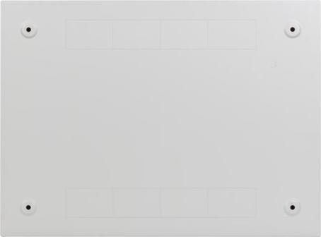 Actual product image Lanberg Nástěnná jednodílná skříň 19", 4U+3U/540x200, (dodávané složené), nízkoprofilová, plné dveřé (10.86 RU, 19 inch rack)