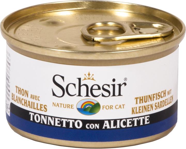 Schesir Gelee Thunfisch mit kleinen Sardellen (Adult, 1 Stk., 95 g)