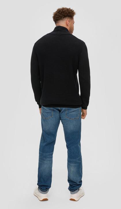 Produktbild s.Oliver Strickpullover Strickpullover mit Rollkragen (XXL)