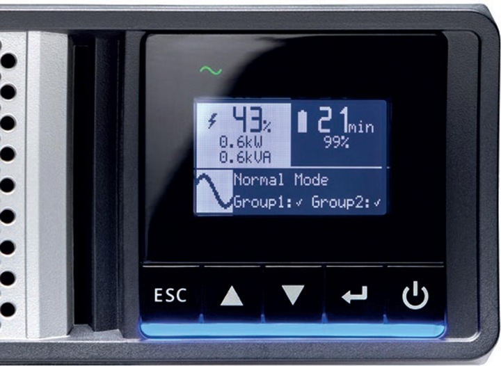 Immagine prodotto Eaton 5PX 1000I 1000VA/1000W Tower/Rack 2U opzionale SNMP o scheda MS Ralais 7 min Runtime (1000 VA, 1000 W, Interattivo linea UPS)