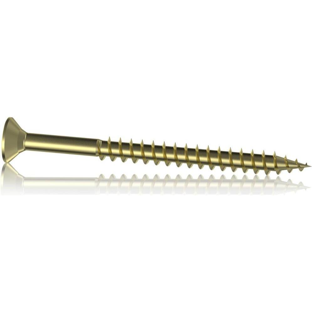 Reisser, Schrauben, R2 plus Spanplattenschrauben, Flachsenkkopf, TX-Antrieb, Teilgewinde, ETA, 5,0 x 70, Stahl, verzi......