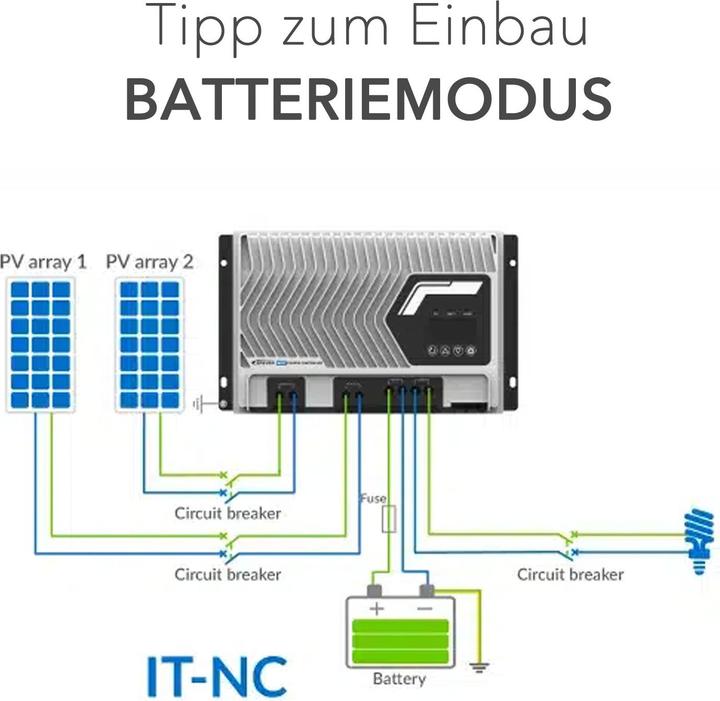 Actual product image Epever Tracer solar charge controller