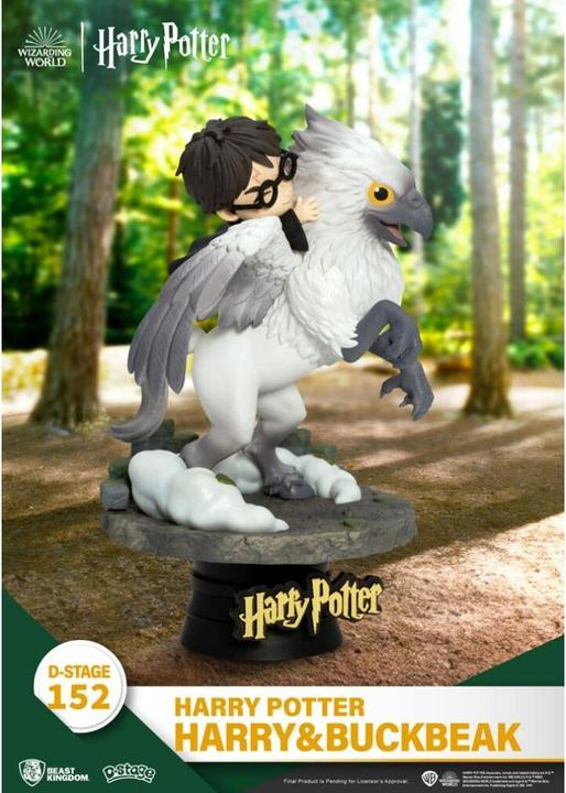 Beast Kingdom Harry Potter D-Stage PVC Diorama Harry & Buckbeak 16 cm