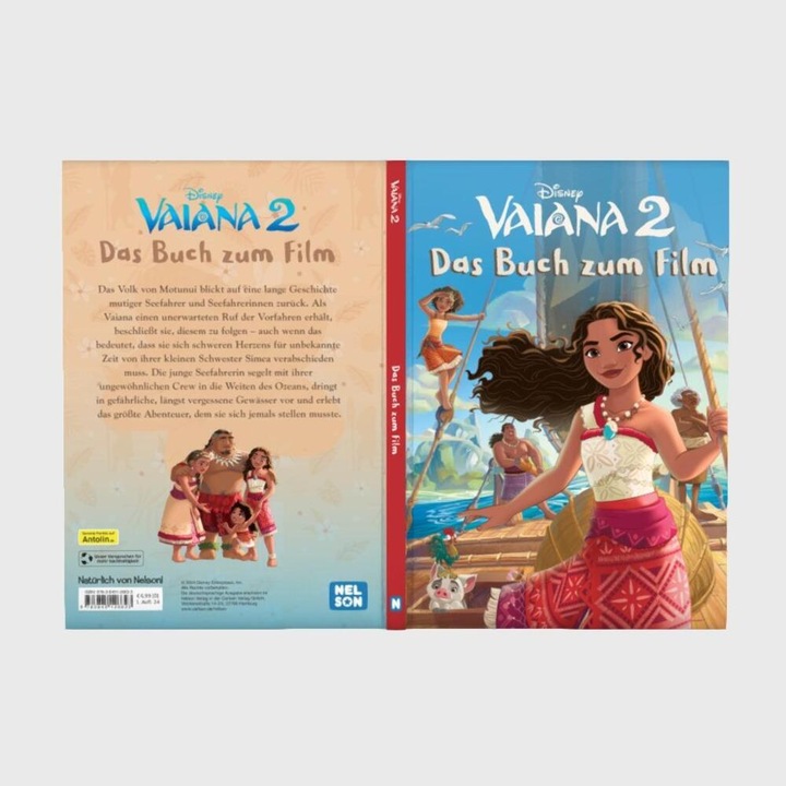 Actual product image Disney Filmbuch zum Vorlesen: Vaiana 2 (German, 2024)
