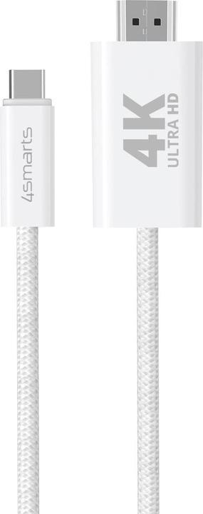 Immagine prodotto 4smarts Cavo da USB-C a HDMI 2m bianco (2 m)