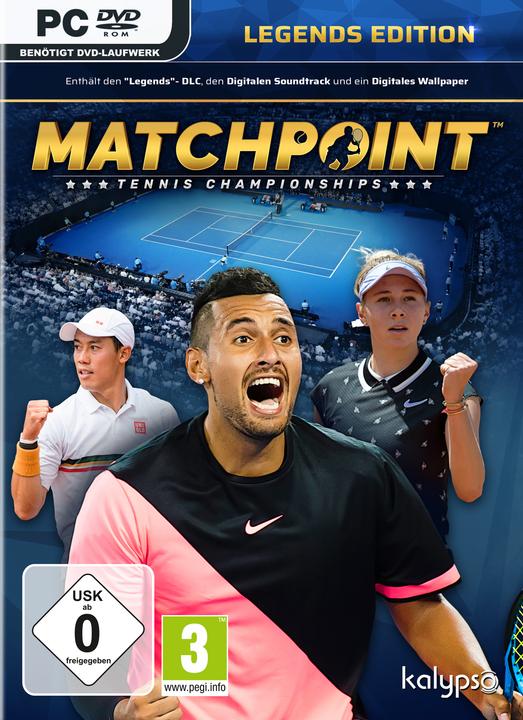 Actual product image Matchpoint - Tennis Championships Legends Edition (INT) (PC) (PC, EN)