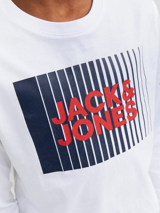 Immagine prodotto Jack & Jones Maniche lunghe con logo per ragazzi (176)