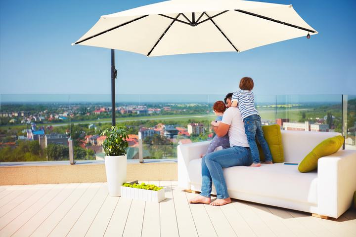 Produktbild Kingsleeve Sonnenschirm (3.07 m)