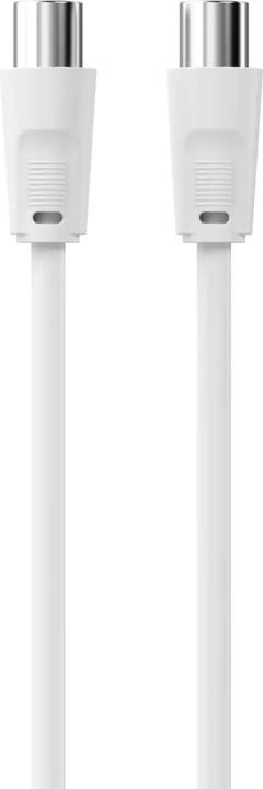 Produktbild Sinox antennekabel. 5m. Hvid (70 dB, Antennenkabel)