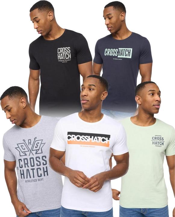 Produktbild Crosshatch Logotime TShirt (5erPack) (S)