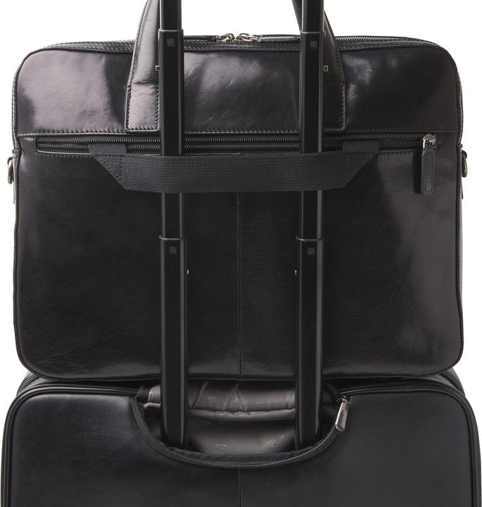 Productafbeelding Castelijn & Beerens /Beerens - Gaucho Paul Laptoptas 15,6 RFID - Zwart (16.93")