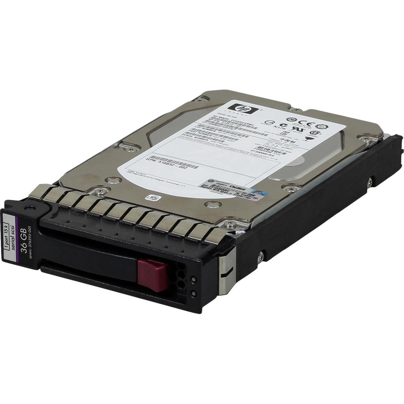 HPE Festplatte 36 GB (0.04 TB, 3.5"), Festplatte