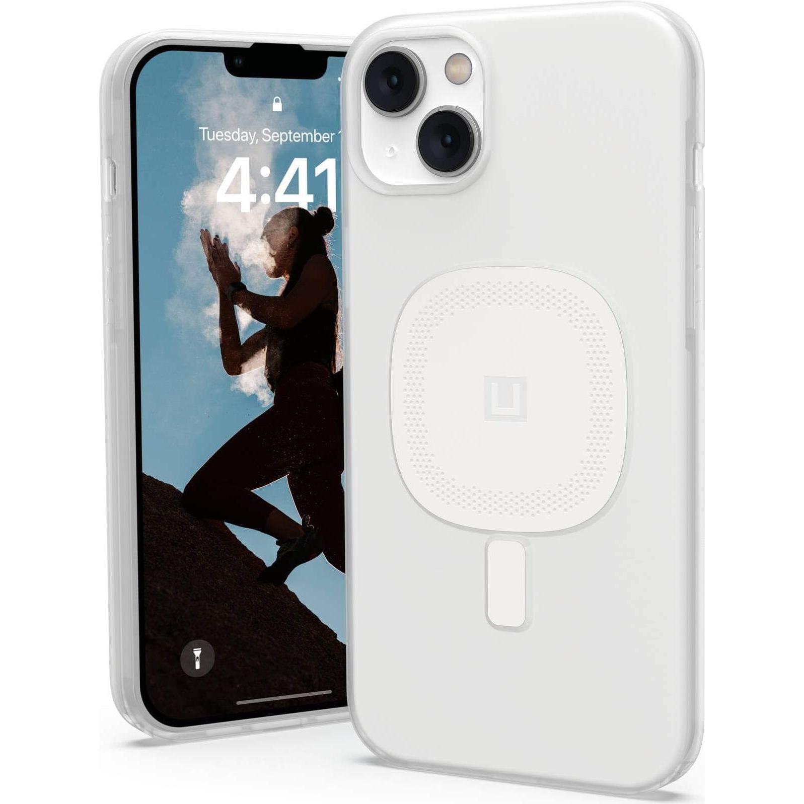 UAG Lucent (U) do iPhone 14 Max kompatybilna z MagSafe marshmallow (Apple iPhone 14 Plus), Smartphone Hülle, Weiss