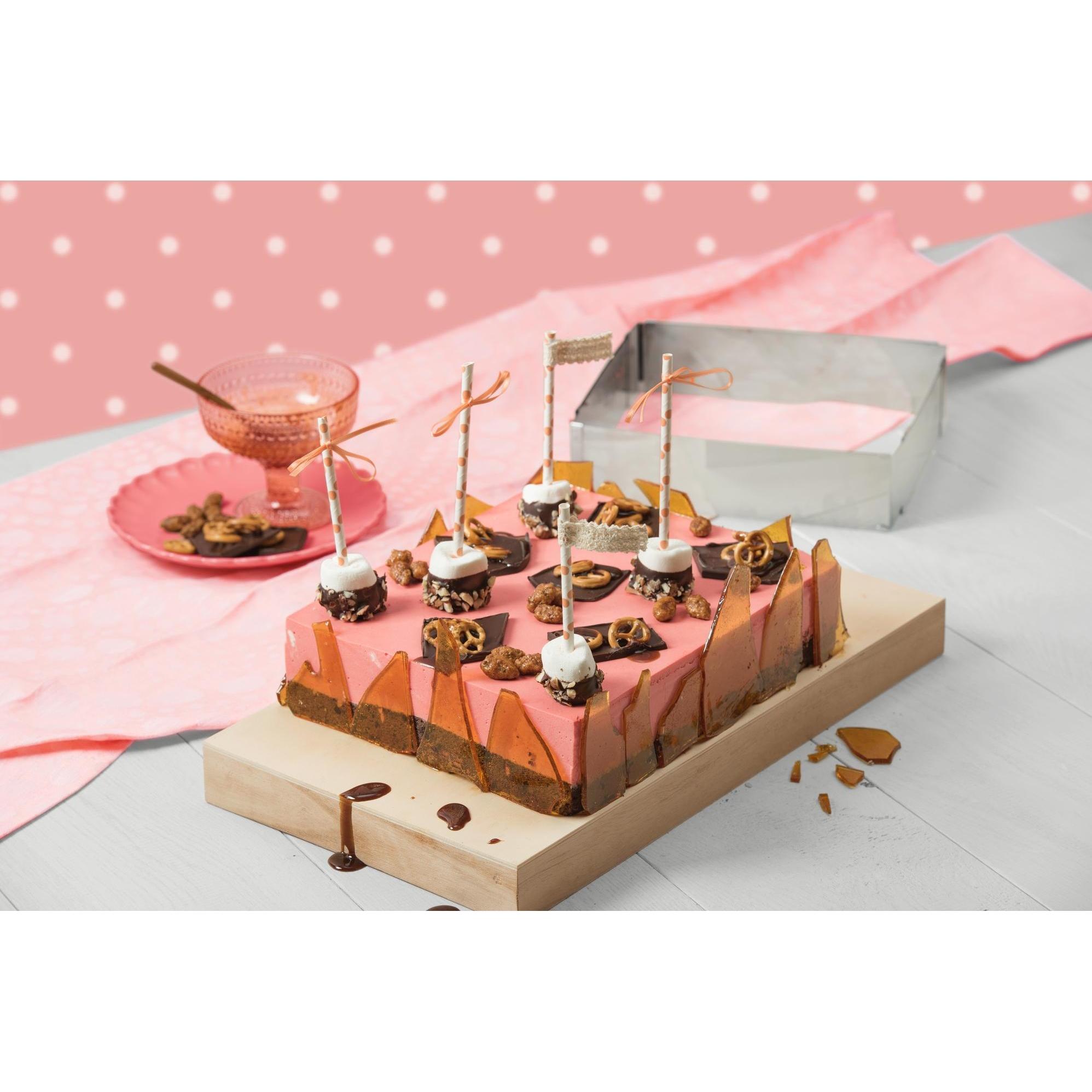 Thumbnail - Kaiser Pâtisserie Dekorierrahmen ausziehbar 24-46 x 20- 38 x 6cm, Backform, Silber