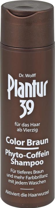 Produktbild Plantur 39 Color Braun Phyto-Coffein (250 ml, Flüssiges Shampoo)