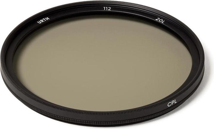 Urth Filtre d'objectif polarisant circulaire (CPL) 112mm (Plus+) (Filtre polarisant)