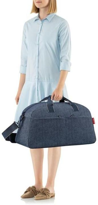 Image du produit reisenthel Sac de voyage Overnighter Herringbone Dark Blue (45 l)