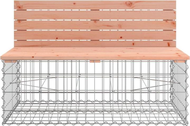 Image du produit vidaXL Gartenbank mit Gabione