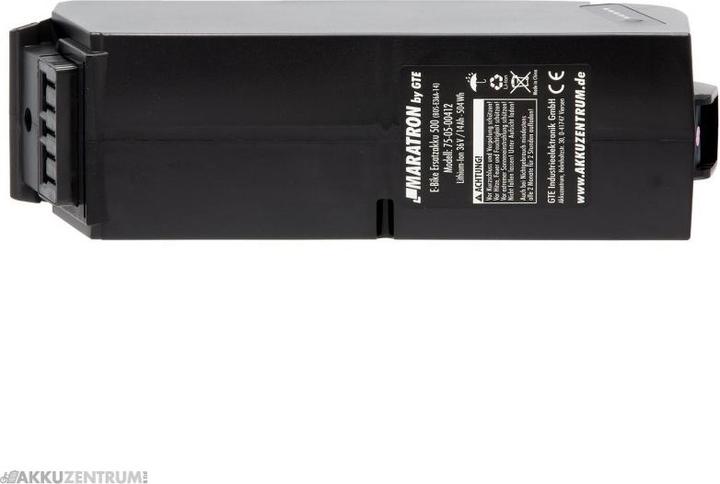 Produktbild Maratron E-Bike Akku Ersatzakku für BOSCH Classic PowerPack 500 – Rahmen-Version - Rahmen (DownTube) (504 Wh, E-Bike Akku Schutzhülle)