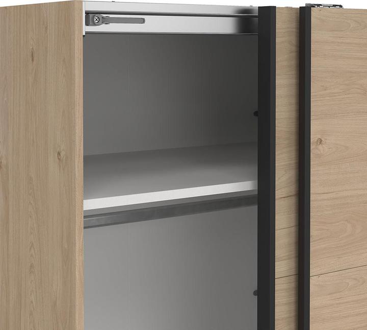 Actual product image Ebuy24 Schiebetürenschrank Bergamo (2-türig) (179 x 67 x 221 cm)