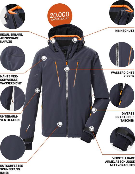 Immagine prodotto Killtec Ksw 50 Mn Ski Jckt (3XL)
