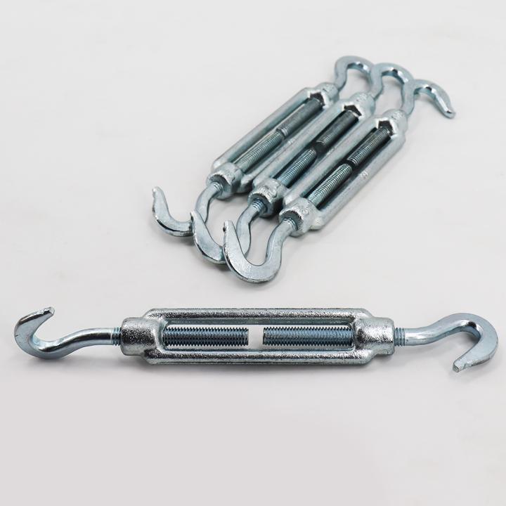 Actual product image Aquagart 5 Seilspanner für Wildzaun Fostzaun Spannschloss Drahtspanner 2 Haken