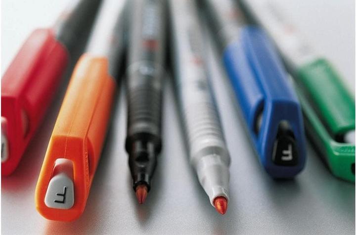 Image du produit STABILO Stylo universel OHPen soluble dans l'eau (Noir, 10 x)