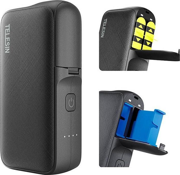 Produktbild Telesin charger+power bank for GoPro Hero 11/10/9 GP-PB-001 (9, GoPro Hero 11)