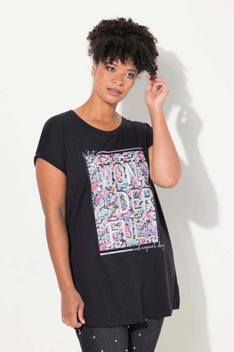 Immagine prodotto Miamoda T-Shirt, oversized, farbiger Print, Rundhals (44)
