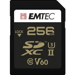 Produktbild Emtec SD 256GB UHS-II U3 V60 Ultra Pro (256 GB, SDXC, U3, UHS-II)