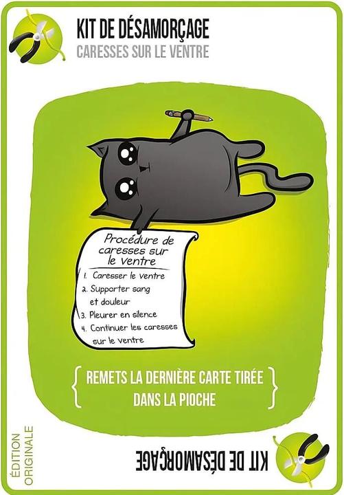 Produktbild Asmodée Exploding Kittens (Französisch, 2 - 5 Spieler)