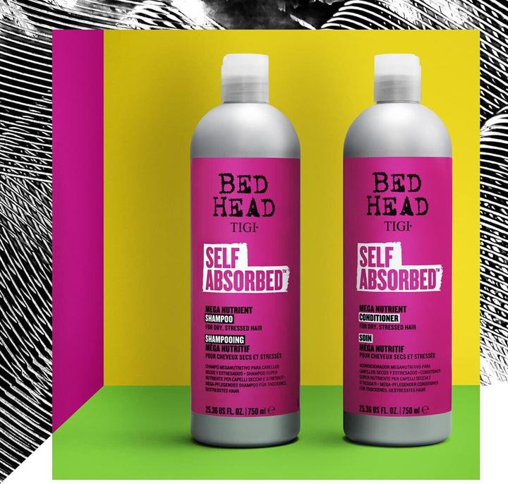 Image du produit Tigi Bed Head By Self Absorbed Nourishing Shampoo & Conditioner Duo 750ml (750 ml, Shampoing liquide)