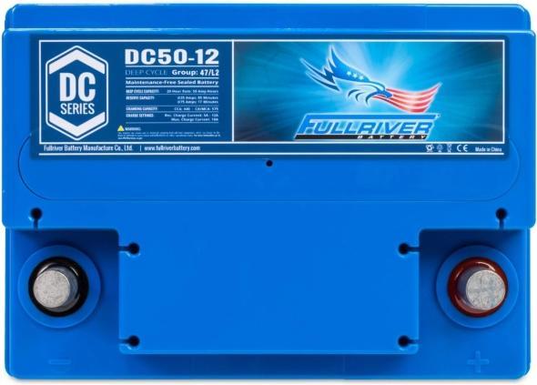 Produktbild Fullriver AGM-Batterie DC50-12A (12 V, 50 Ah)