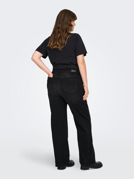 Actual product image Only CARWILLY HW WIDE JEANS CRO1099 (W48/L32)