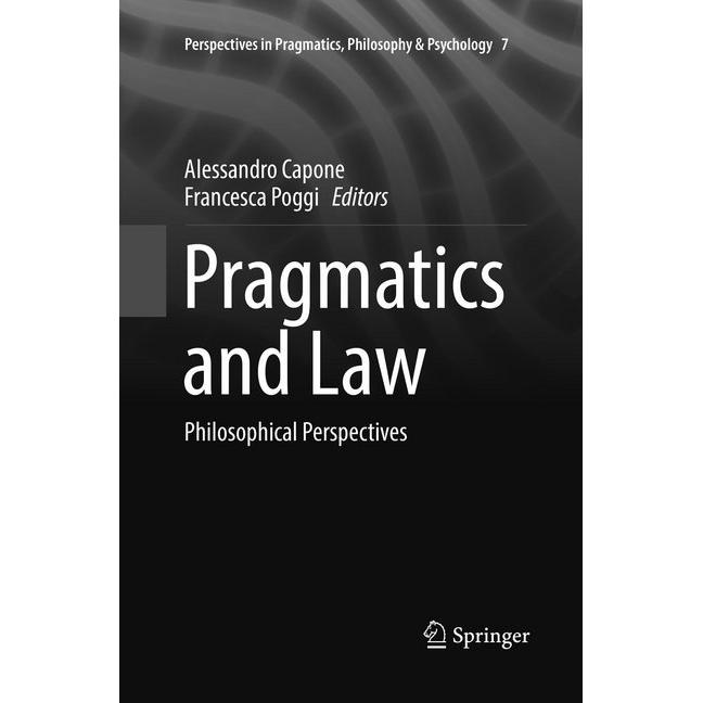 Pragmatics and Law, Fachbücher von Alessandro Capone, Francesca Poggi
