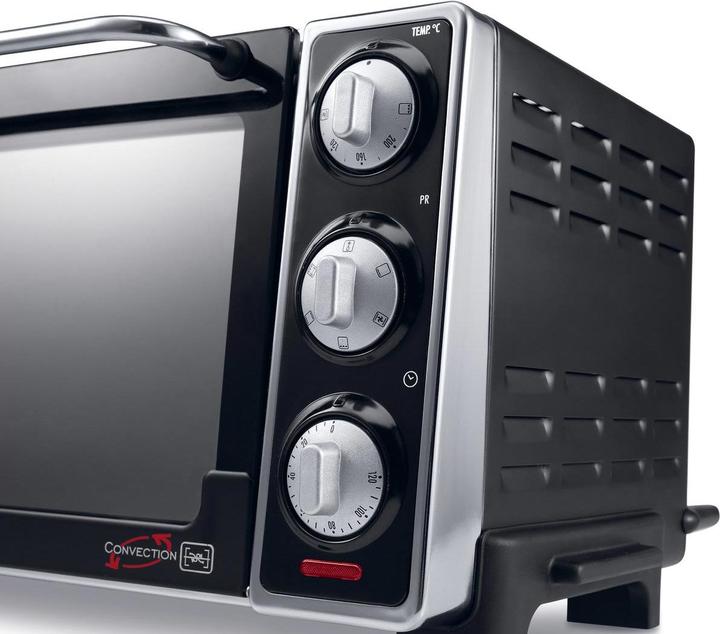 Produktbild De'Longhi DeLonghi EO 20792 Backofen 20 L 1300 W Schwarz, Silber
