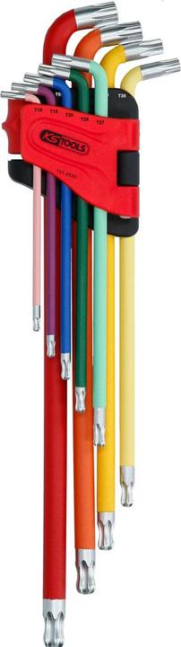 Actual product image KS Tools Angle pin wrench set extra long and 108° angled