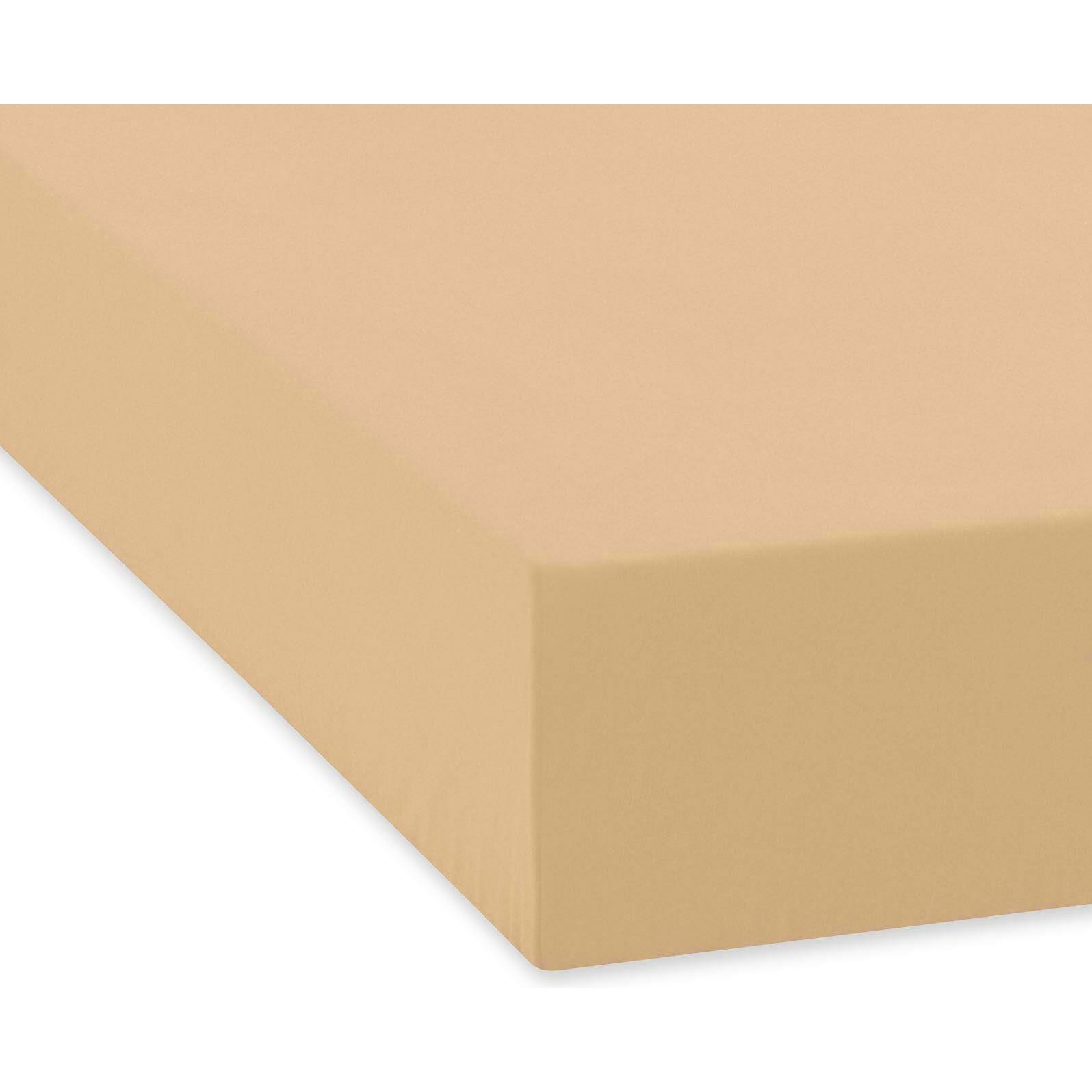 Traumschlaf, Fixleintuch, Feinbiber Spannbettlaken (120x200 cm)