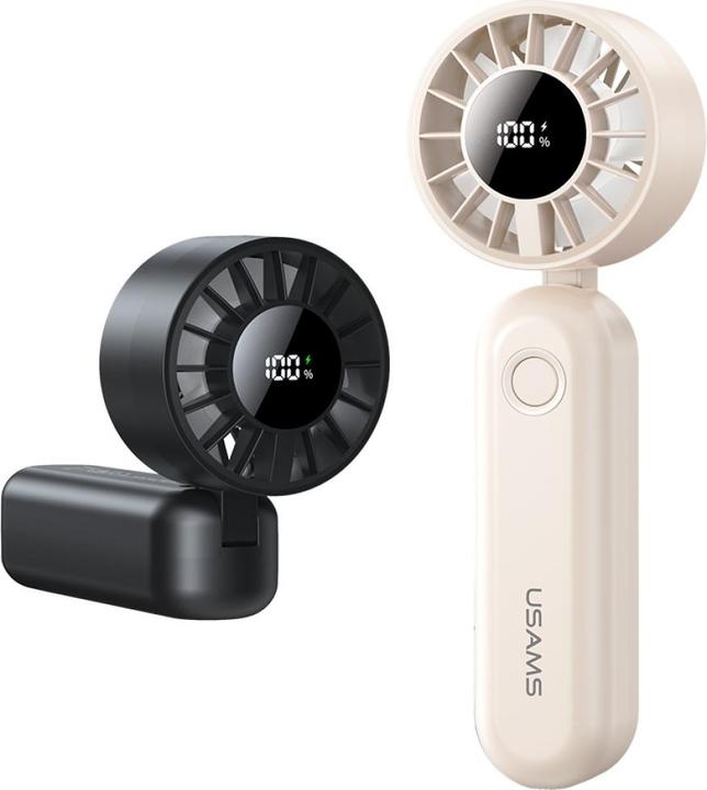 Produktbild Usams Hand fan Mini ZB352 1200mAh folding black