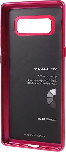 Actual product image Goospery i Jelly Metal Series (Samsung Galaxy Note 8)