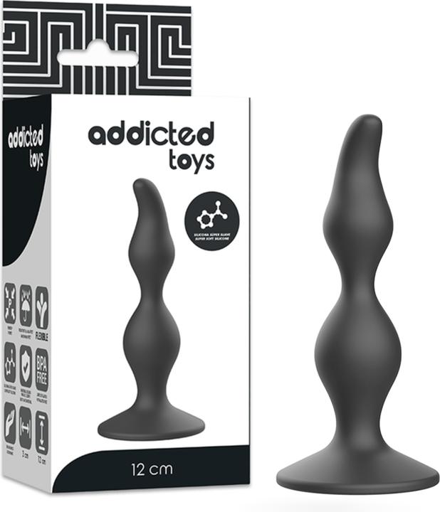 Produktbild Addicted toys Anal Sexueller Plug 12cm Schwarz