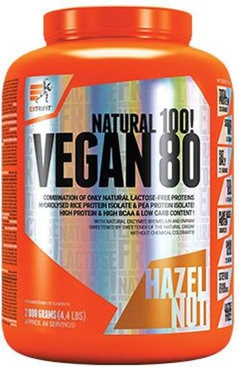 Produktbild Extrifit Vegan 80 (2000 g, Haselnuss)
