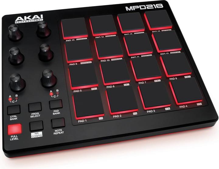 Actual product image Akai Mpd218 (Controller)