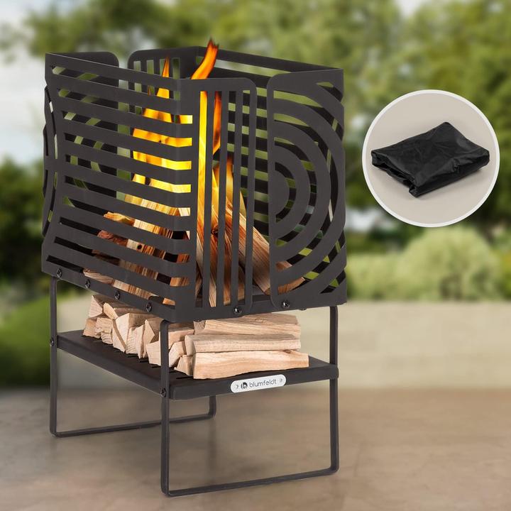 Blumfeldt Feuerschale mit Standfuss (25 cm)